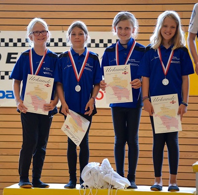 Elena, Salome, Livy und Linn (v.l.n.r)